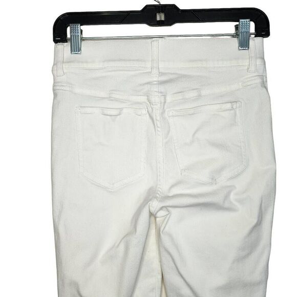 Spanx Women Jeans, White Stretchy Pull-On Skinny Jeggings, Sz Small - Picture 9 of 11
